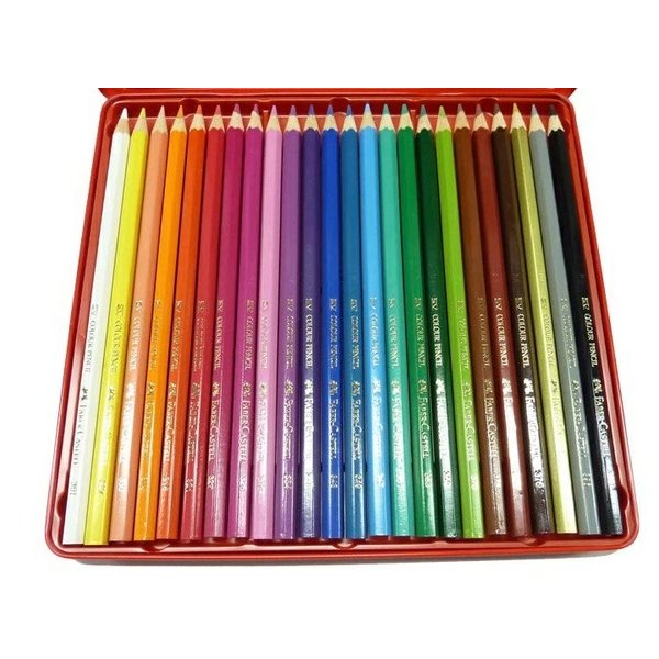 g571-29 ファーバーカステル　色鉛筆　まとめ売り　4セット　未使用 ファーバーカステル 【名入れ無料】 色鉛筆 24色セット 平缶 TFC-CP