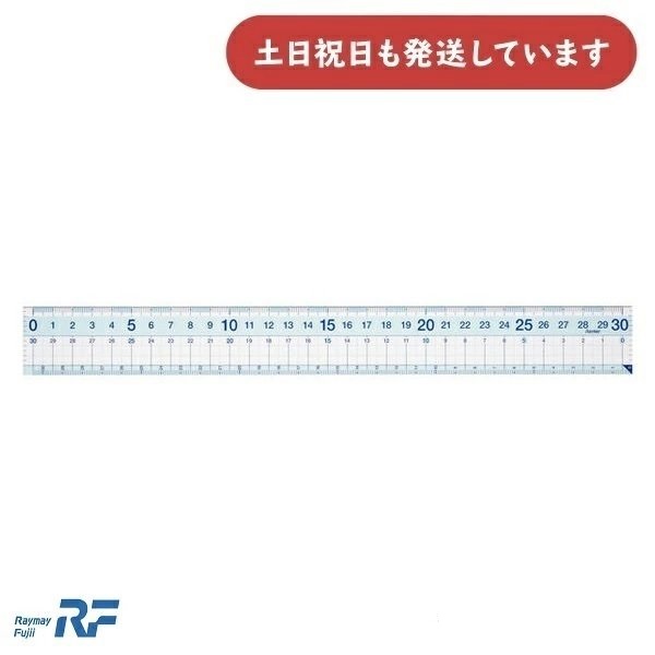 レイメイ 先生おすすめ直定規 30cm 文房具 文具 定規 丈夫 直線定規 Raymay