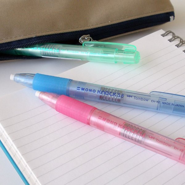 MONO トンボ鉛筆 モノノック3.8 ホルダー消しゴム 文房具 文具