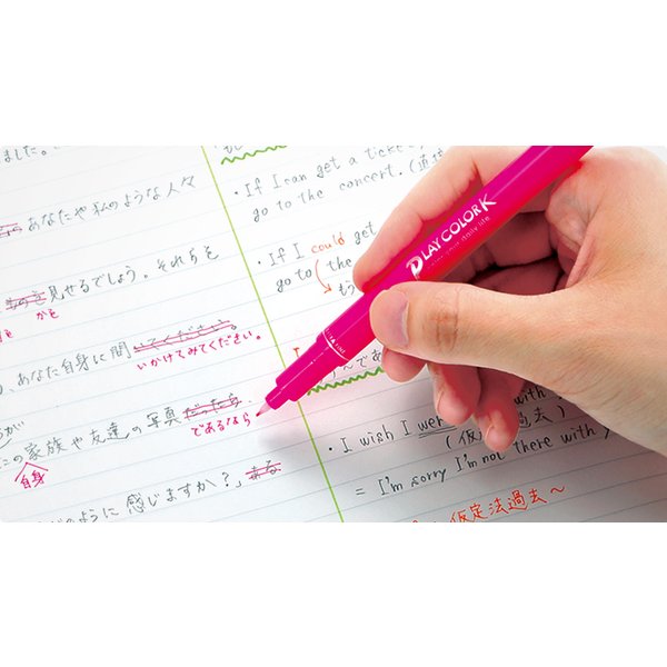 トンボ鉛筆 水性サインペン プレイカラーK 36色セット [クリックポスト