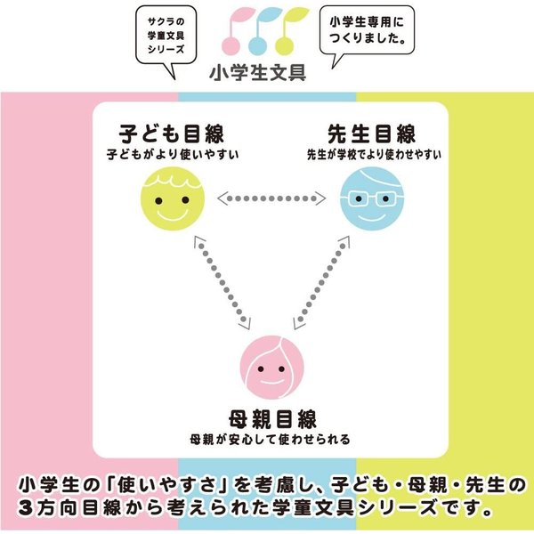 【名入れ無料】サクラクレパス 小学生色えんぴつ 12色セット 入学祝い 卒園記念 名前入り 色鉛筆 名入れ ぬり絵 スケッチ イラスト デッサン 母の日｜nijiirobungu｜06