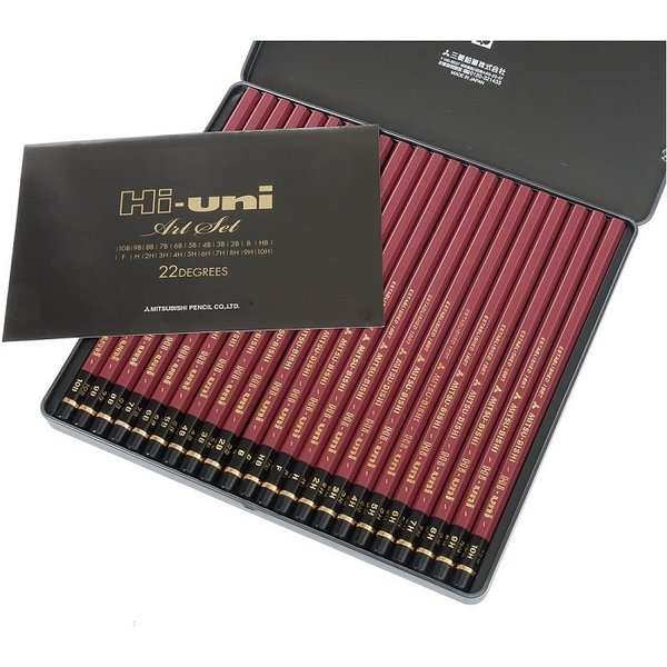 ハイユニ 【名入れ無料】三菱鉛筆 ハイユニアートセット デザイン