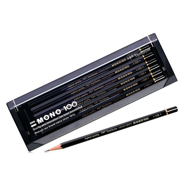 トンボ鉛筆　MONO100 4ダース　廃盤 Amazon | トンボ鉛筆 旧ロゴ MONO100 ケース 消しゴム付 F 1