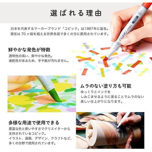 コピックチャオ スタート36色セット [ゆうパケット対象外商品] 文房具