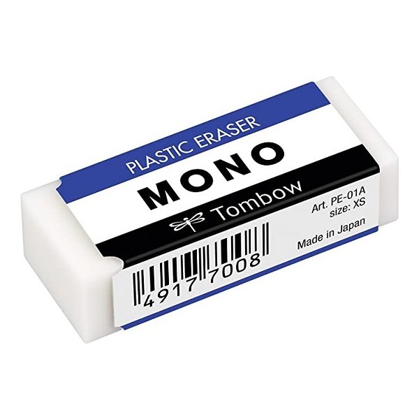 MONO トンボ鉛筆 モノ消しゴム PE01 XSサイズ 文房具 文具 修正