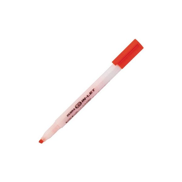 インレット ゼブラ 蛍光インレット 単色販売 全5色 文房具 文具 筆記具