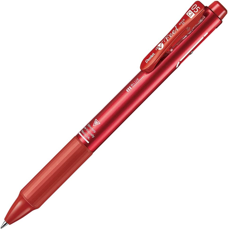 ぺんてる ビクーニャ フィール 3色ボールペン メタリックカラー 0.5mm 文房具 文具 筆記具 滑らか 油性ボールペン VICUNA Pentel｜nijiirobungu｜03