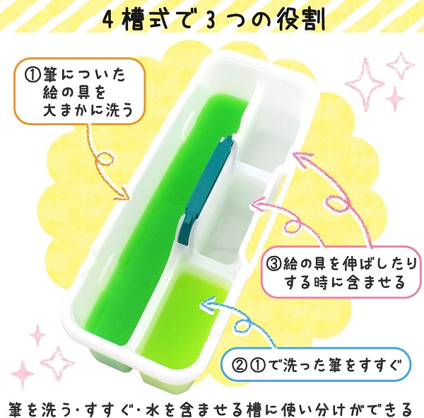 サクラクレパス 角型筆洗E 大型 GS-FAE [クリックポスト対象外