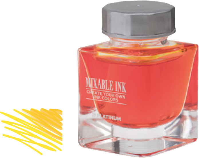 プラチナ万年筆 ミクサブルインクミニ 万年筆用 水性染料インク 20ml