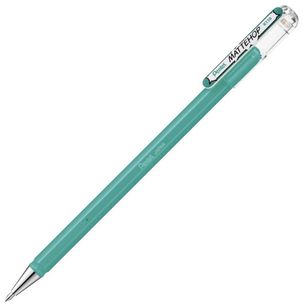 ぺんてる カラーボールペン MATTEHOP マットホップ 1.0mm 全21色