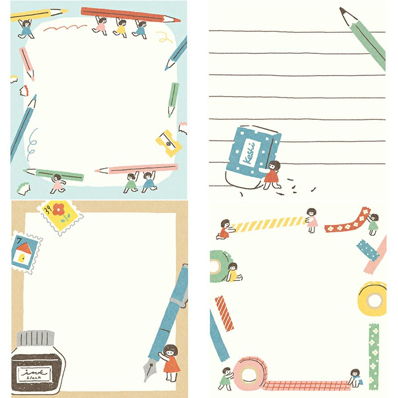 【バラ売り可】　古川紙工 さん わたしびより　MEMO  PAD　6冊 バラ売り可】 古川紙工 さん わたしびより MEMO PAD 6冊 バラ