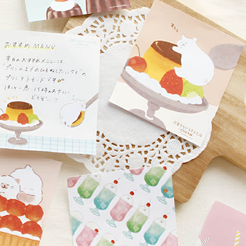 KOKUYO（コクヨ） 【限定商品】 古川紙工 メモパッド お菓子な動物工房