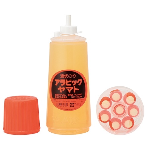 ヤマト（YAMATO） 液状のり アラビックヤマト 補充用 400ml [クリック