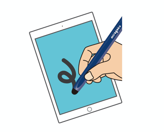 クツワ（KUTSUWA） 鉛筆型タッチペン 文房具 文具 ミラガク miragaku