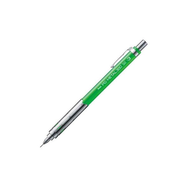 【名入れ無料】ぺんてる シャープペンシル PG-METAL350 0.3mm 筆記具 シャーペン 製図用 Pentel｜nijiirobungu｜04