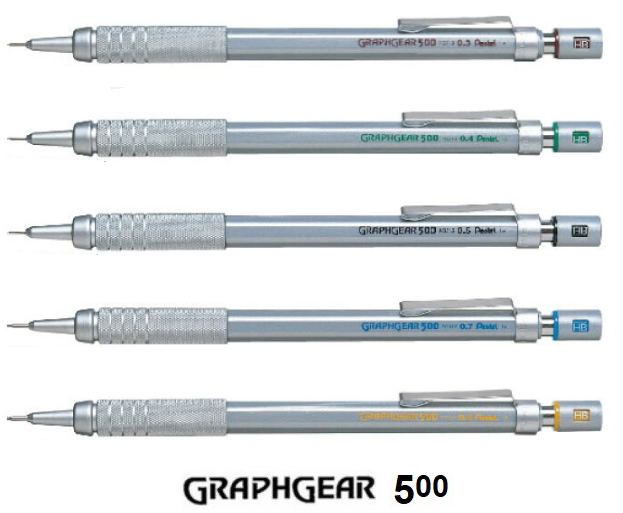 ぺんてる（Pentel） グラフギア500 シャープペンシル PG51 文房具 文具