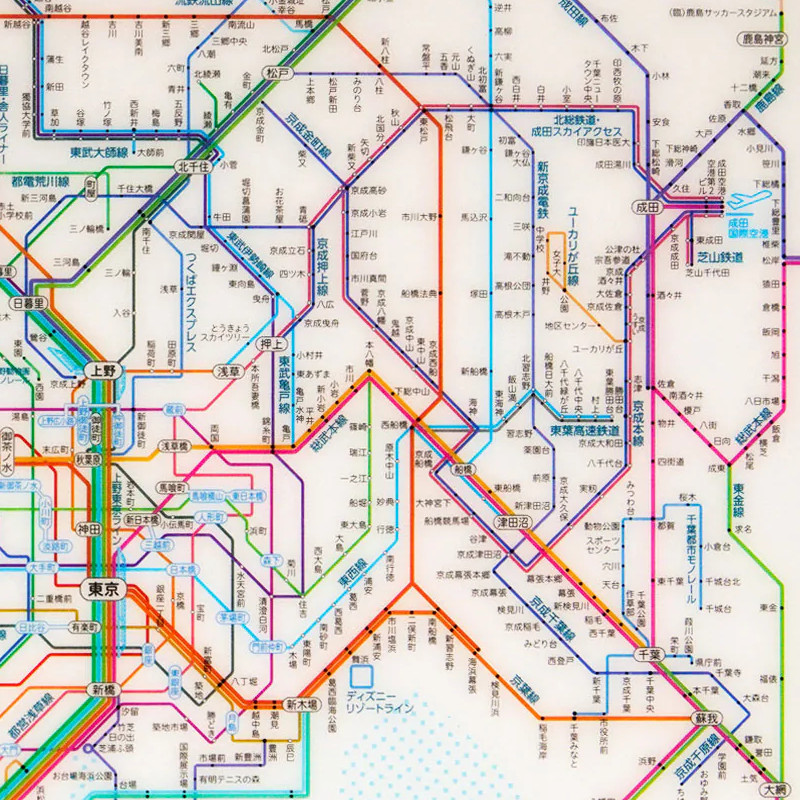 線路図と国鉄の習字道具 線路図と国鉄の習字道具
