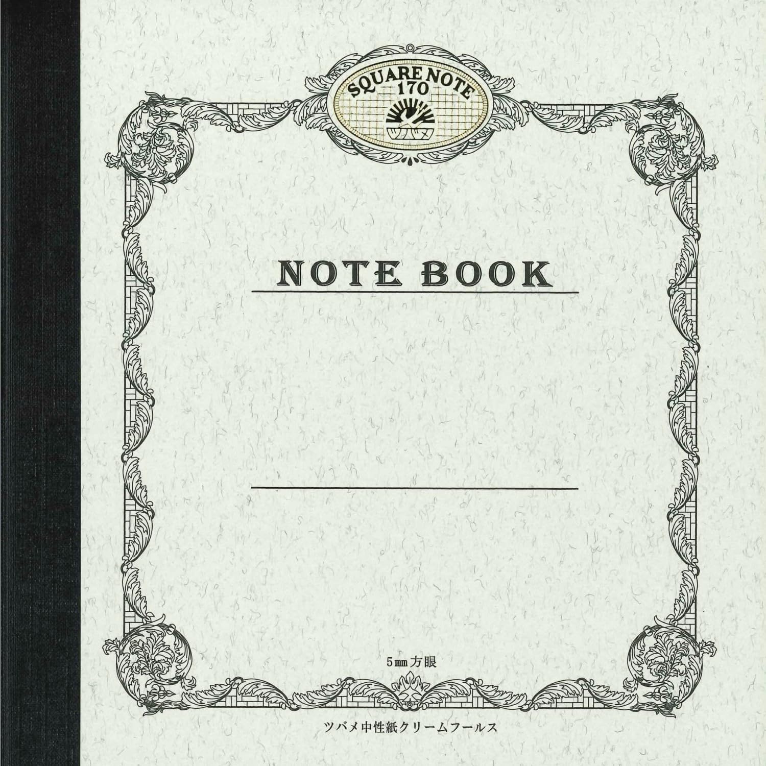 ツバメノート（TSUBAME NOTE） スクエアノート170 横罫 方眼 文房具