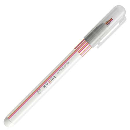 サンスター文具 サンスター 2色線ペン twiink ツインク 単品販売