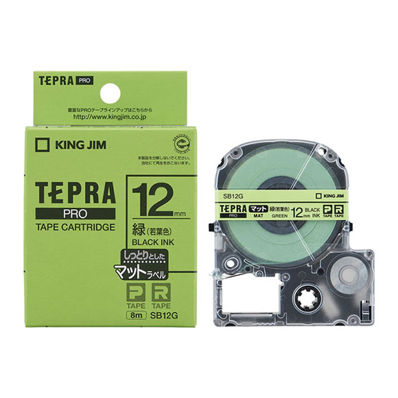 TEPRA PRO キングジム テプラPRO テープカートリッジ マットラベル