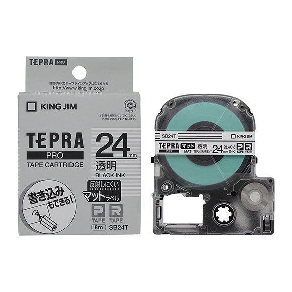 TEPRA PRO キングジム テプラPRO テープカートリッジ マットラベル