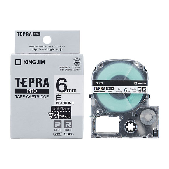 TEPRA PRO キングジム テプラPRO テープカートリッジ マットラベル