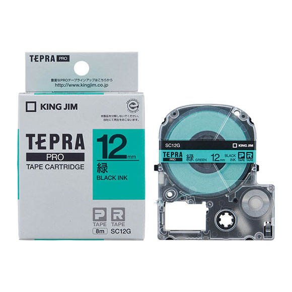 TEPRA PRO キングジム テプラPRO テープカートリッジ カラーラベル