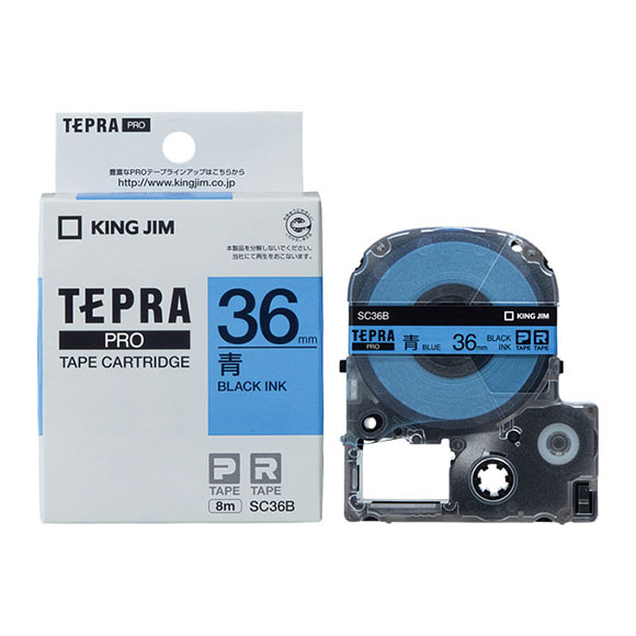 TEPRA PRO キングジム テプラPRO テープカートリッジ カラーラベル