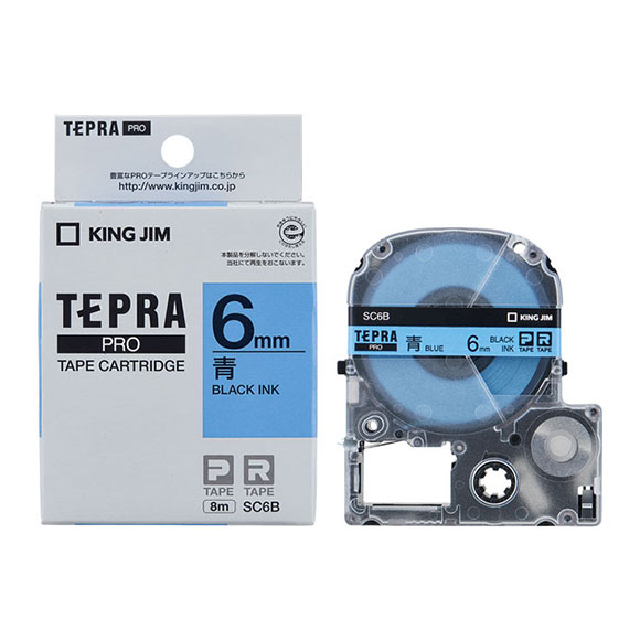 TEPRA PRO キングジム テプラPRO テープカートリッジ カラーラベル