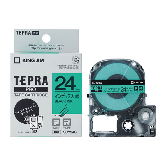TEPRA PRO キングジム テプラPRO テープカートリッジ インデックス