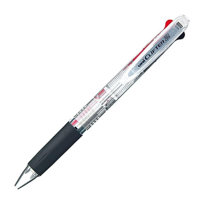 クリフター 三菱鉛筆 0.7mm 2色ボールペン 文房具 文具 筆記具 油性 黒