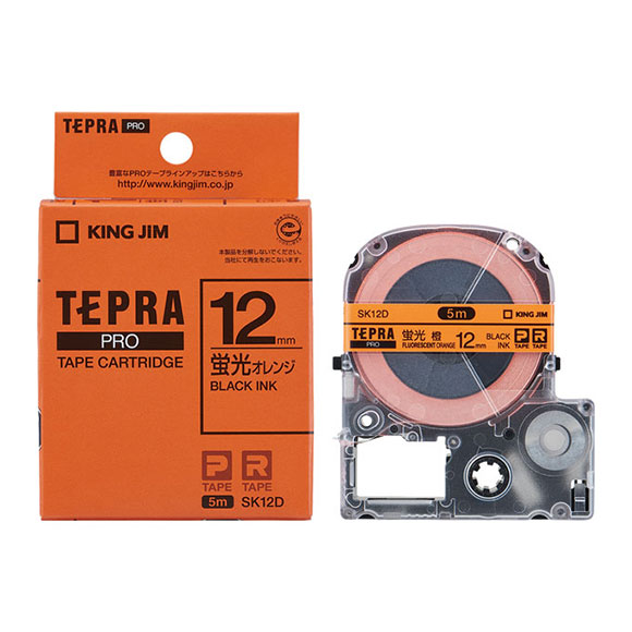 TEPRA PRO キングジム テプラPRO テープカートリッジ カラーラベル