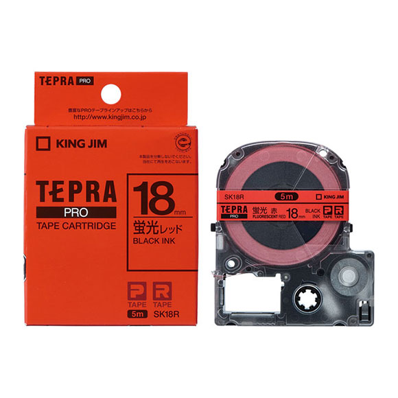 TEPRA PRO キングジム テプラPRO テープカートリッジ カラーラベル