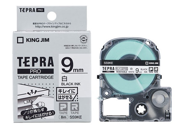 TEPRA PRO キングジム テプラPRO テープカートリッジ キレイにはがせる