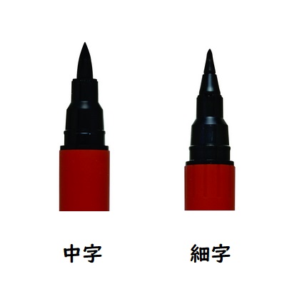 呉竹 筆携！サインペン ツイン 黒 文房具 文具 水性ペン 水性顔料系
