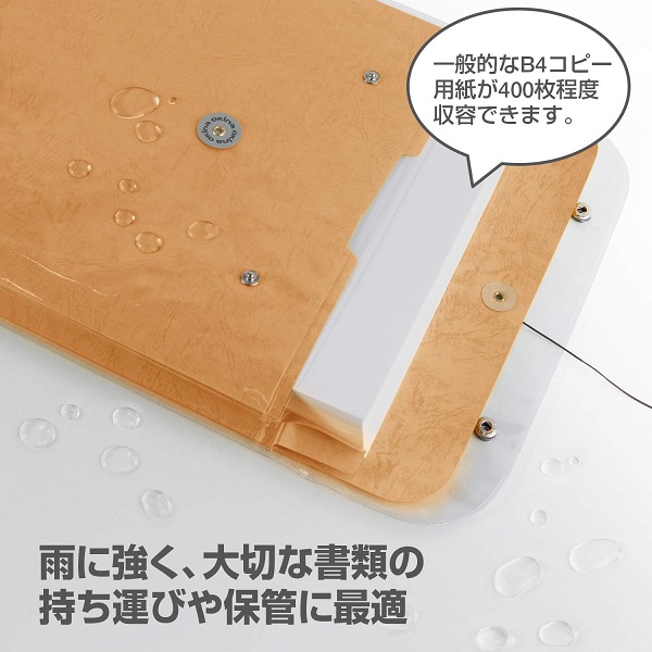 OKINA オキナ ビニールバッグ 角0 オレンジ VB0ER 文房具 文具 封筒