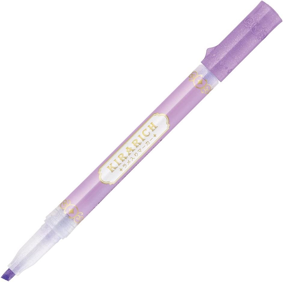 キラリッチ ゼブラ 書いた線がキラキラ輝くラインマーカー 単色販売