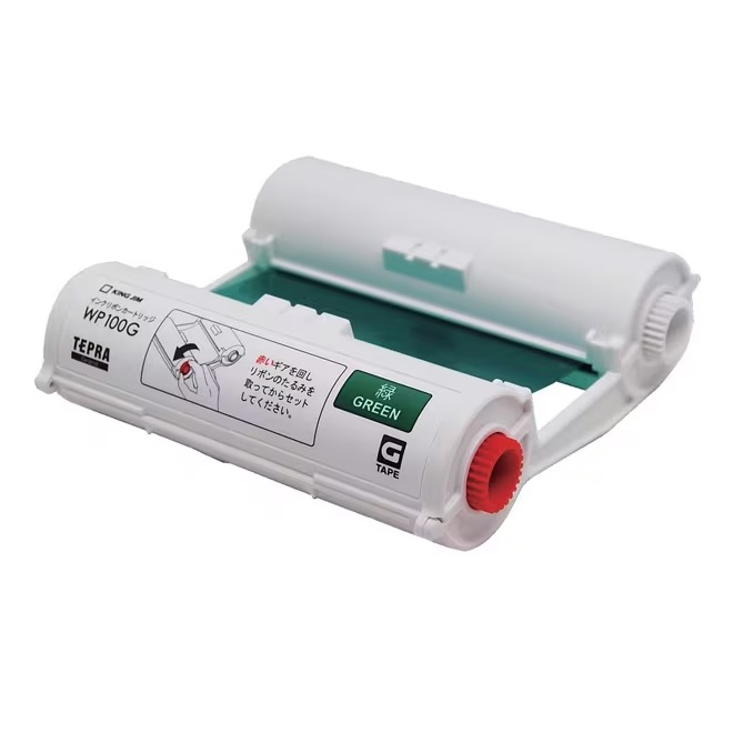 TEPRA Grand キングジム テプラ インクリボンカートリッジ[黒/白/赤/青