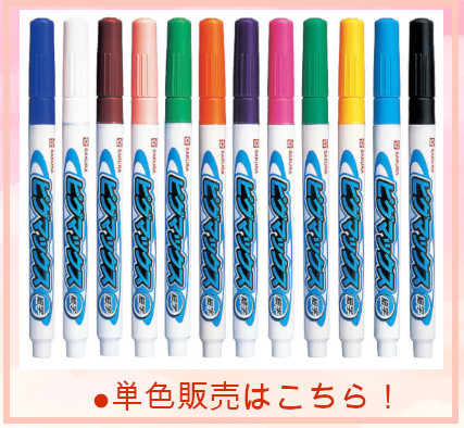 サクラクレパス ピグマックス 細字 12色セット サインペン マーカー