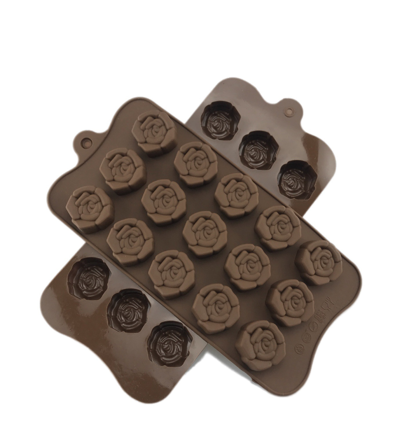 チョコレート 型抜き 製菓 型どり 薔薇 ばら 21個 お菓子作り 【公式通販】