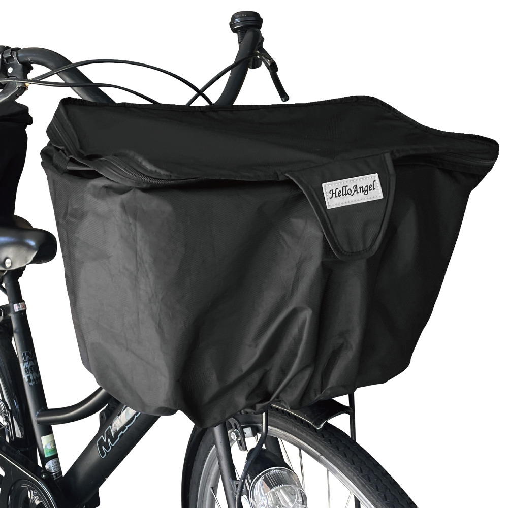 ✨現品限り✨ 自転車カゴカバー 自転車カゴレインカバー 防塵防水ゴムコード L 自転車 カゴカバー 防水 2段式 前用 丈夫 おしゃれ 大きめ 雨