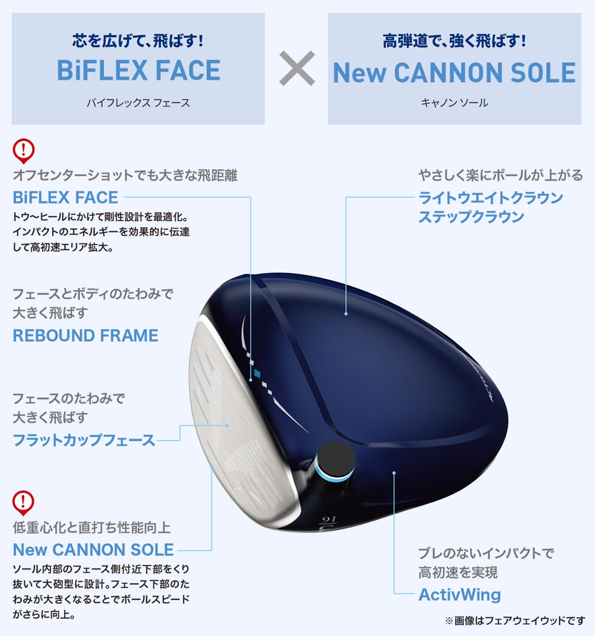 ゼクシオ13 レディス ハイブリッド