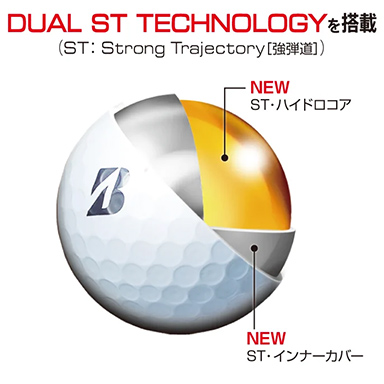 ブリヂストン BRIDGESTONE GOLF TOUR B XS ボール イエロー 1ダース