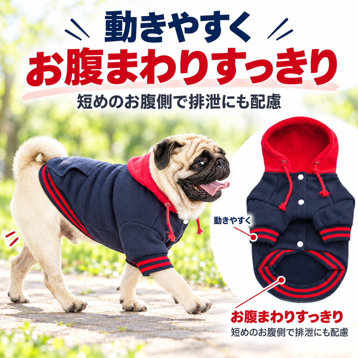 犬 服 冬 犬服 パーカー 裏起毛 フード付き ドッグウェア 小型犬 中型