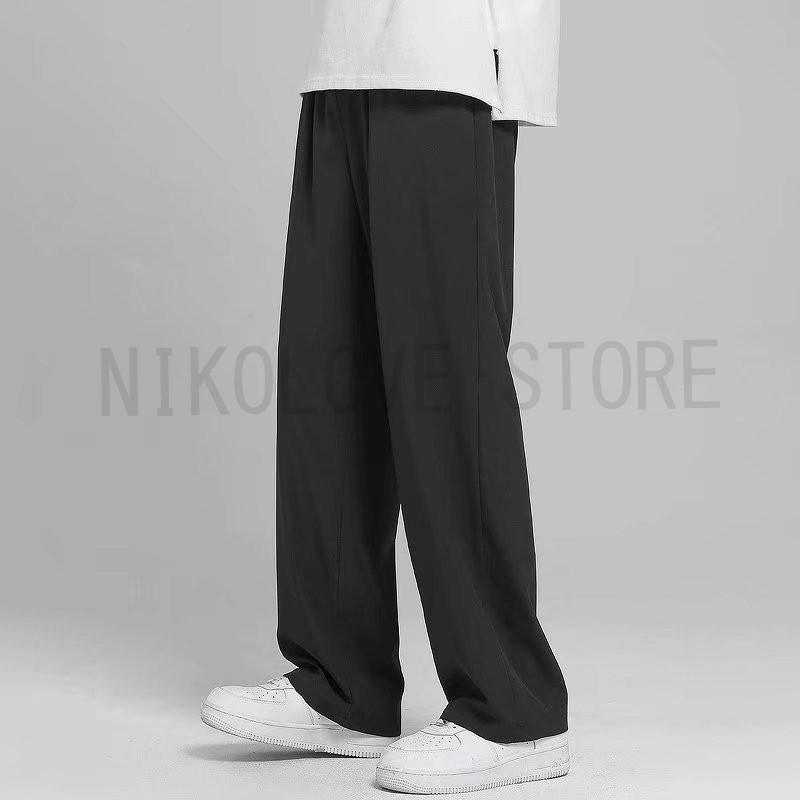ガウチョパンツ メンズ ストレート ワイドパンツ スカーチョ 綿麻風 カジュアル ゆったり 体型カバー 長ズボン 涼しい 大きいサイズ 送料無料