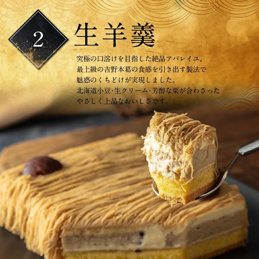少し豊富な贈り物 羊羹 くり 栗 モンブラン モンブランケーキ スイーツ プレゼント 小物入れ