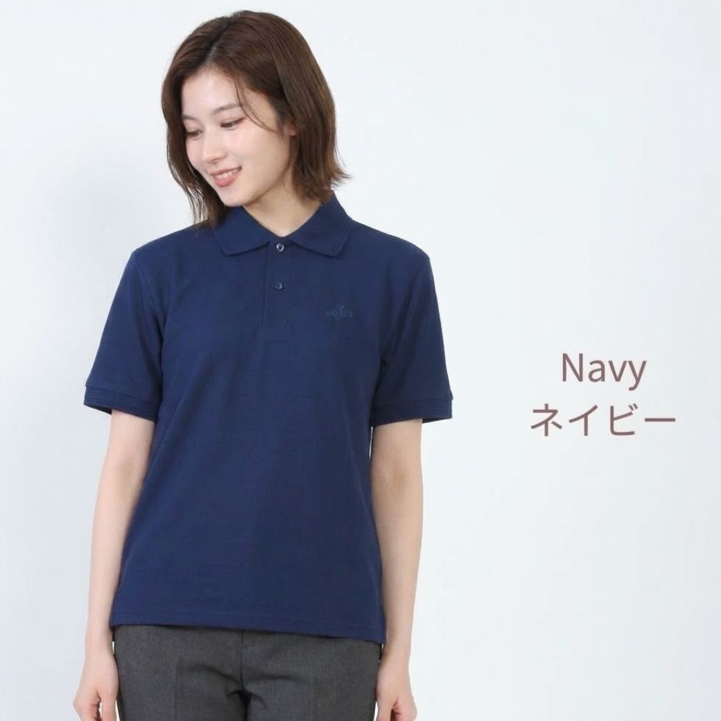 母の日 プレゼント ポロシャツ レディース 半袖 形状安定 吸汗速乾