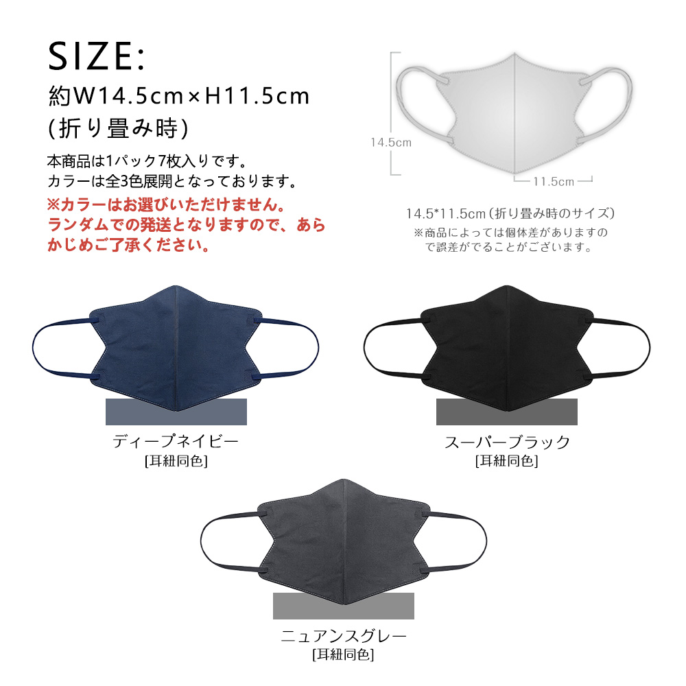 ☆赤字覚悟☆ 60枚 3dマスク 通気性改良 薄型マスク 血色マスク 立体