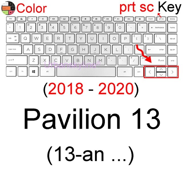 HP Pavilion 13キーボードカバーx360 aero 13 13z 13t 13-bb 13-be 13t-b13z-be 13-an 13｜nikoslife｜04