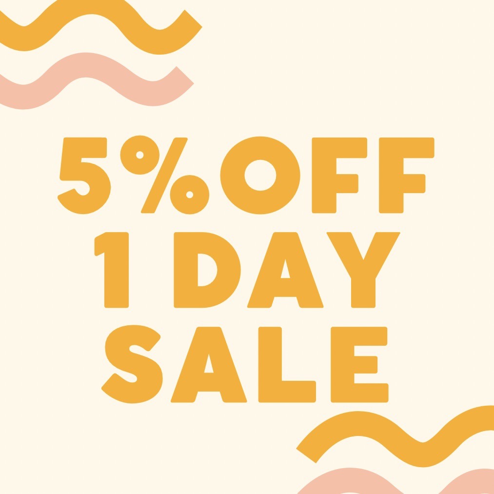 Nikotto Yahoo!ショップの「全商品 5% OFF ONE DAY クーポン」のクーポン